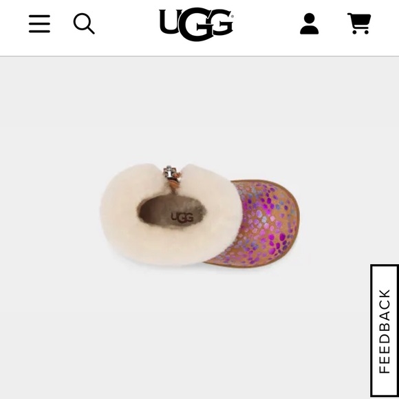 BNIB UGG baby toddler metallic rainbow spots pink boots size 0/1 (0-6m) - Picture 10 of 12